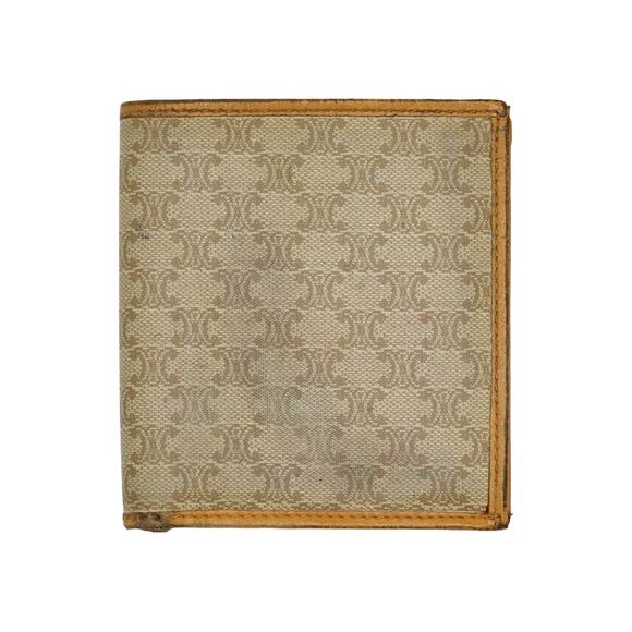 🔴 Celine Bifold Wallet - Macadam Triomphe - Picture 1 of 8